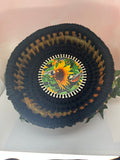Sunflower Rope Basket